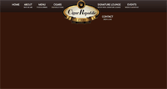 Desktop Screenshot of cigarrepublicusa.com